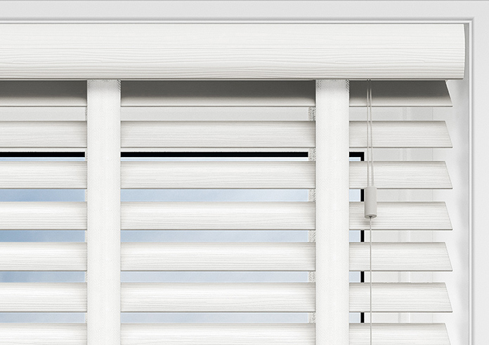 Ecowood Deluxe, Pure White Fine Grain - Venetian Blind - Image 9